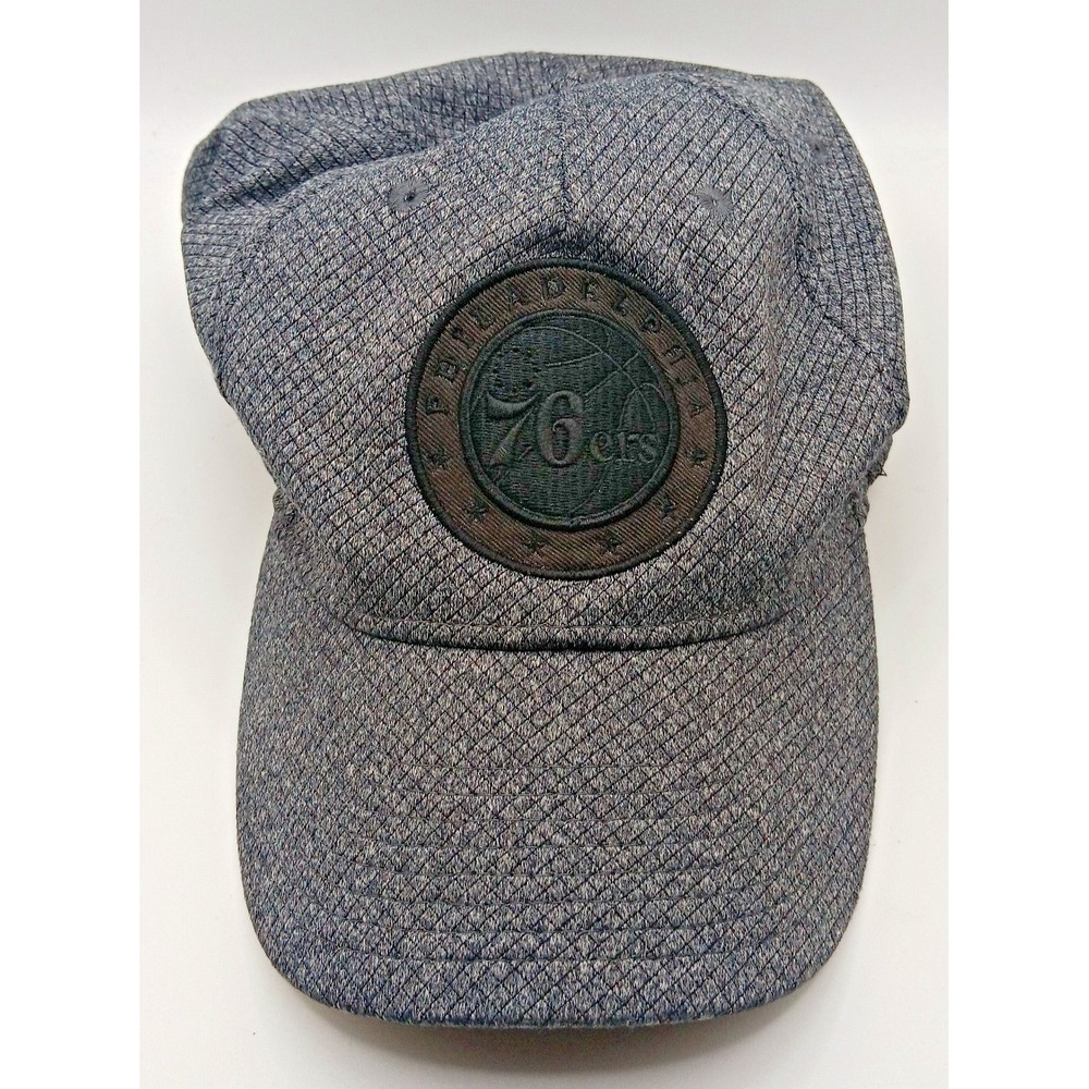 NBA Philadelphia 76ers Snapback Cap Hat Ultra‎ Game Gray Black Patch